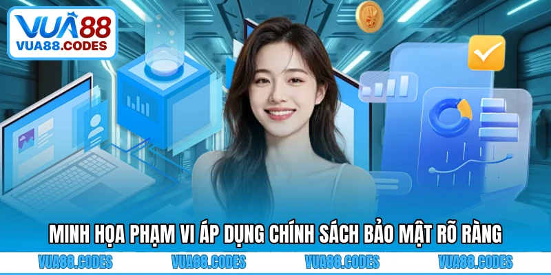 Minh họa phạm vi áp dụng chính sách bảo mật rõ ràng