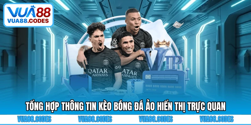 Tổng hợp thông tin kèo bóng đá ảo hiển thị trực quan